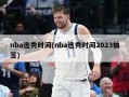 nba选秀时间(nba选秀时间2023抽签)