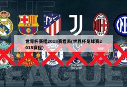 世界杯赛程2018赛程表(世界杯足球赛2018赛程)